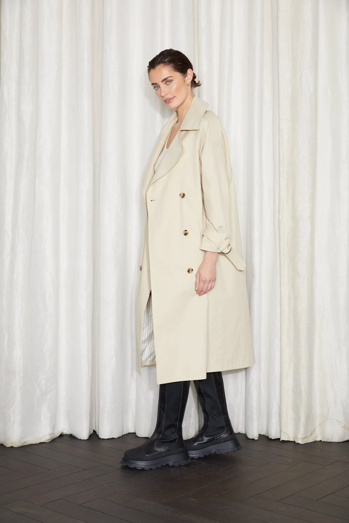 BOUCHRA TRENCH SET