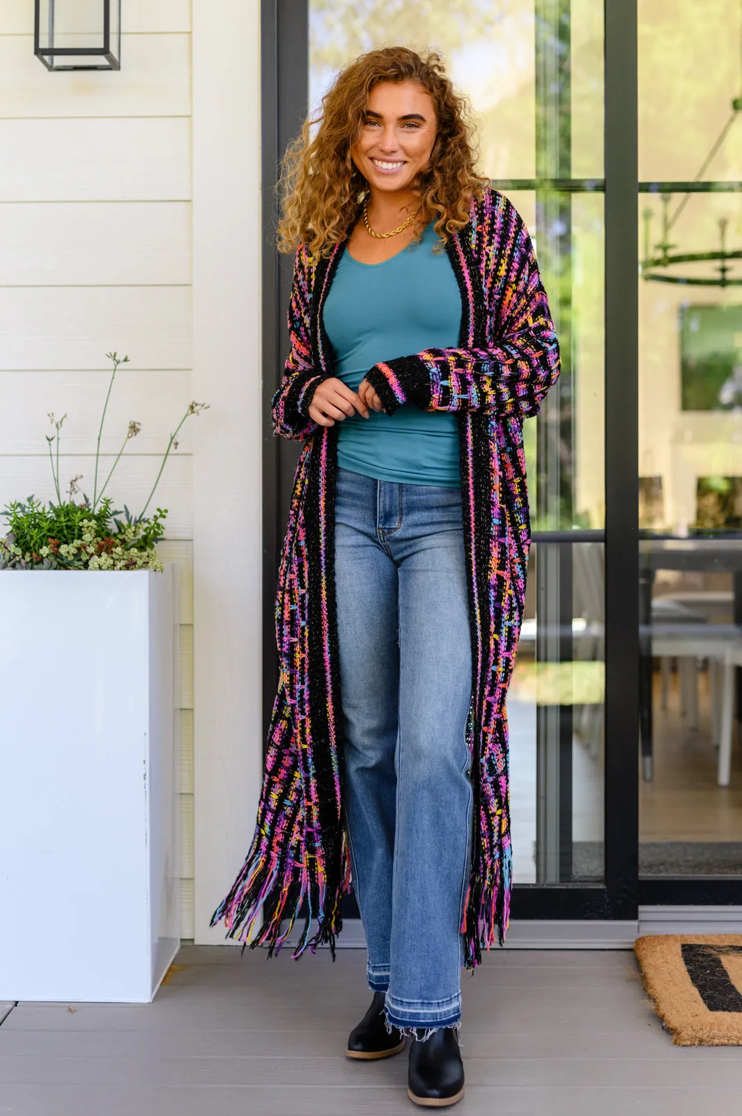 Can't Contain It Duster Cardigan