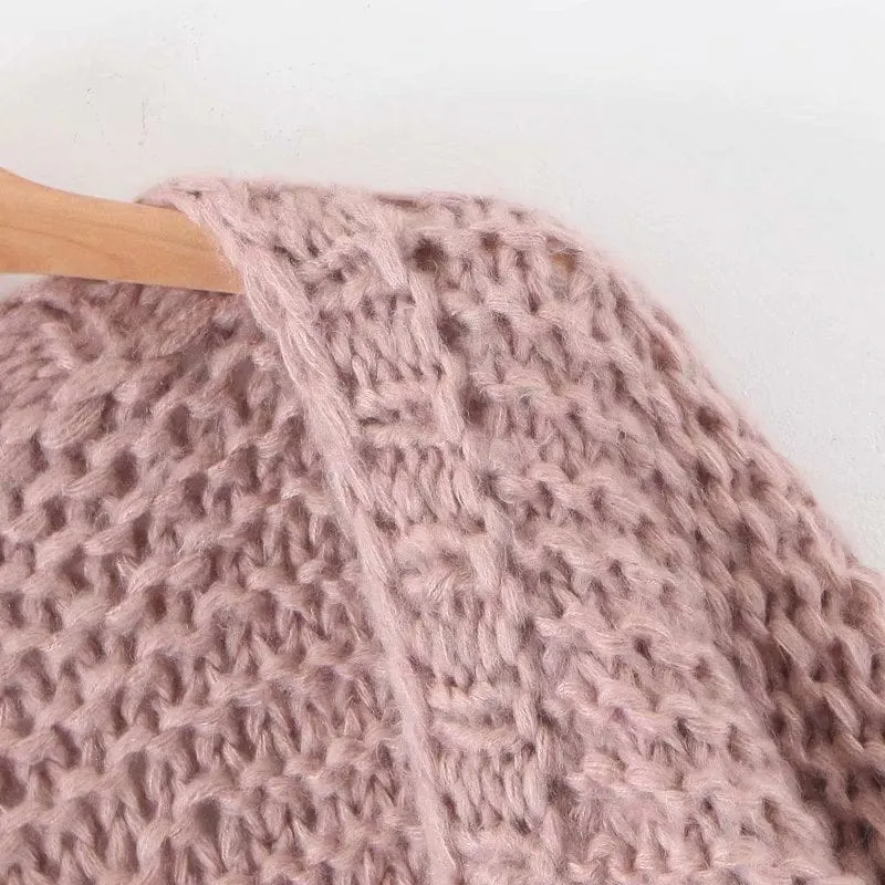 Flora Button Up Cardigan Sweater