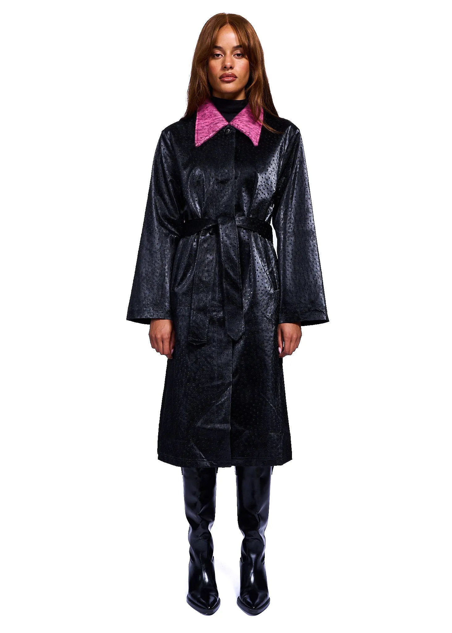 Hosbjerg Peggy Contrast Collar Jacket