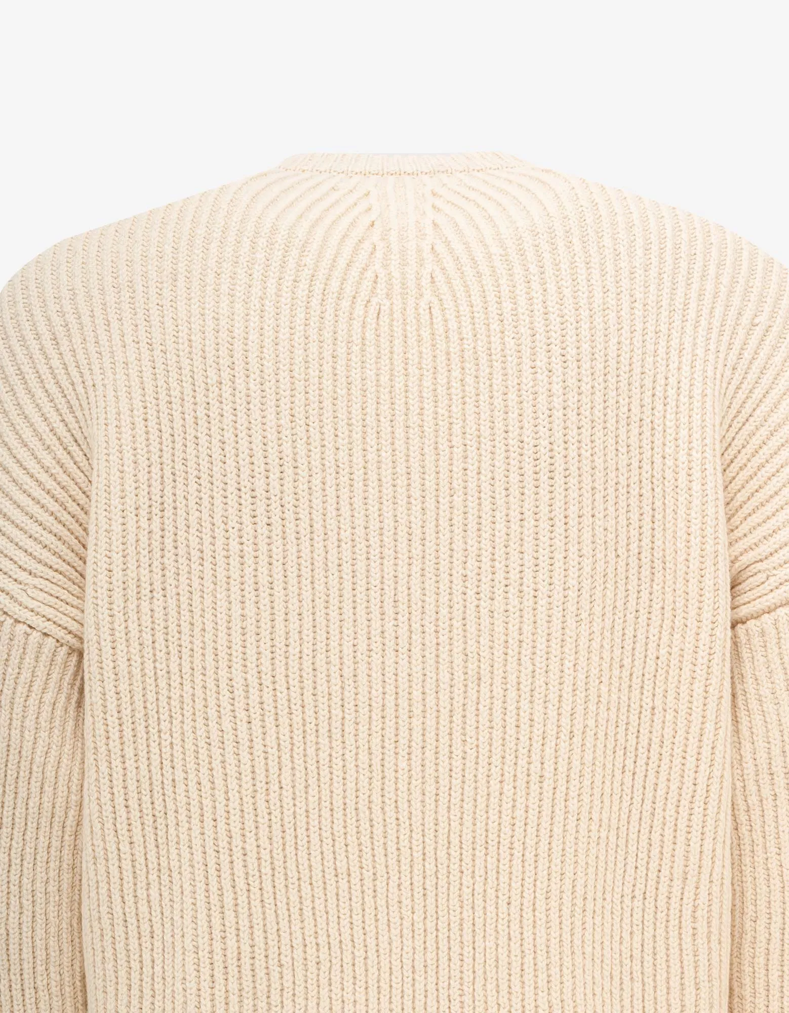 Jil Sander Neutral Crew Neck Sweater