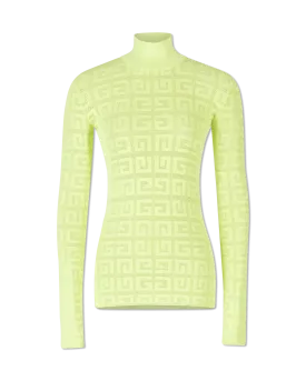 Lasered Monogram Stretch Top