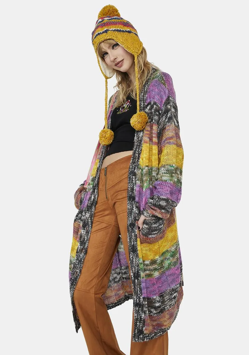 Let It Linger Longline Cardigan