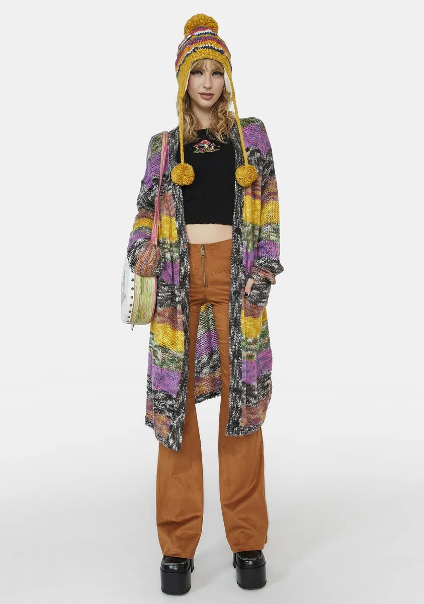 Let It Linger Longline Cardigan