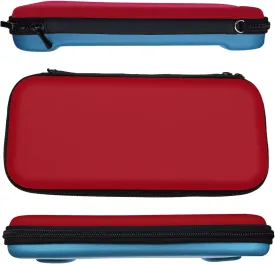 Protective Carrying Case Compatible With Nintendo Switch Lite, Blue; Red (NLCASE550)