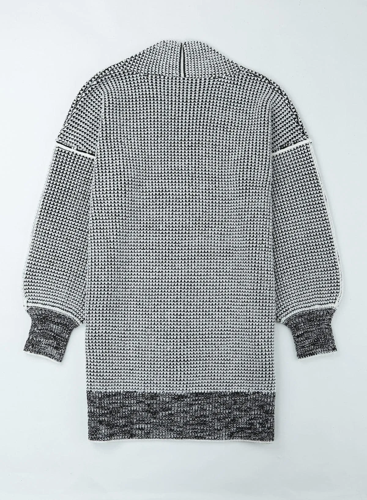 Tanya Heathered Open Front Longline Cardigan