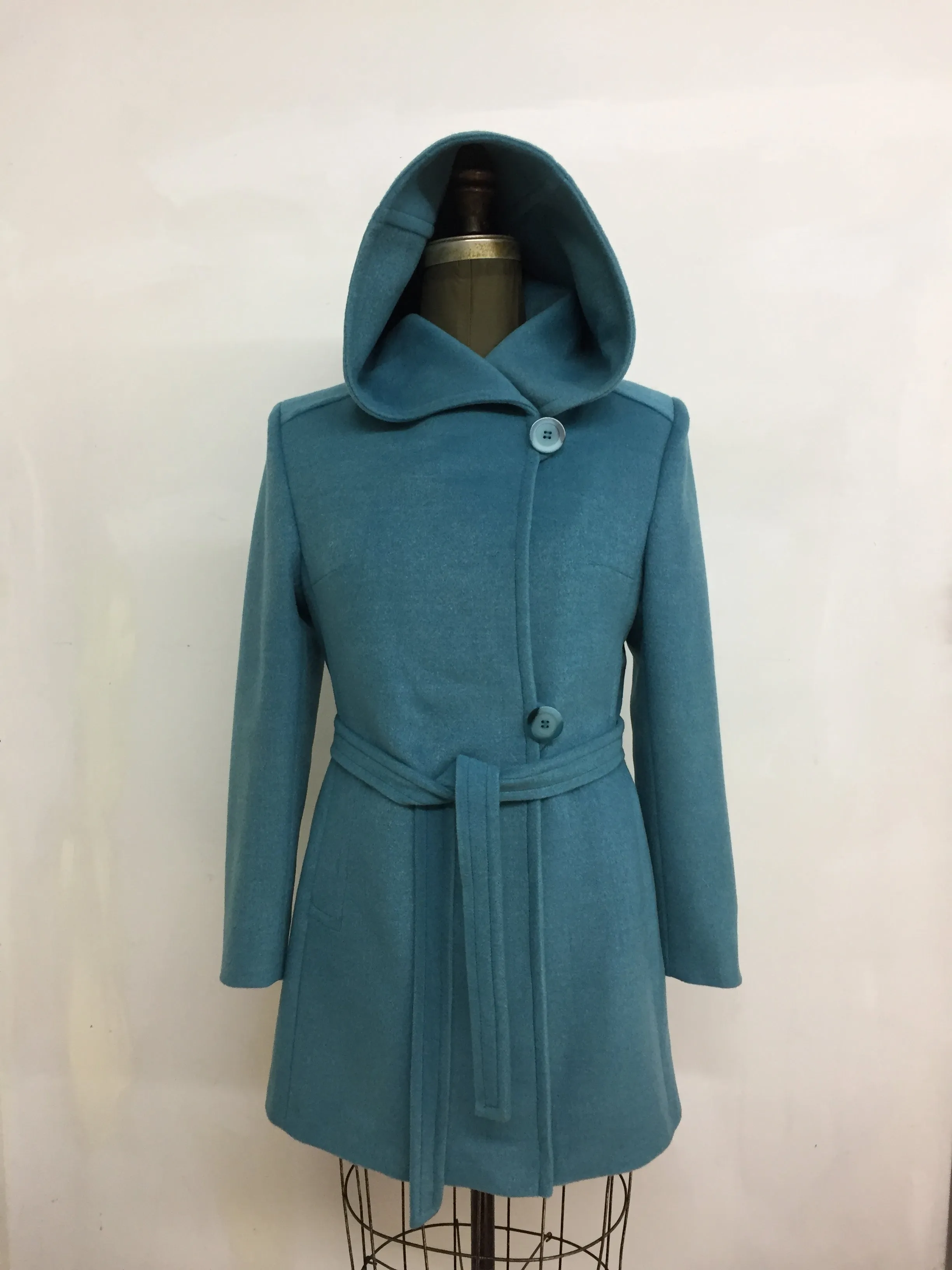 Tiffany Coat - 100% Pure Virgin Wool - Boiled Wool